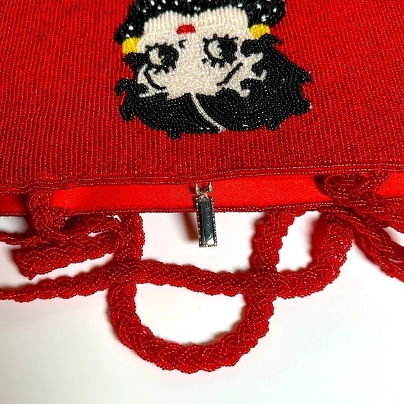 BETTY BOOP Y2K NEVER USED collected Large all handcrafted art beads iridescent - Picture 11 of 15